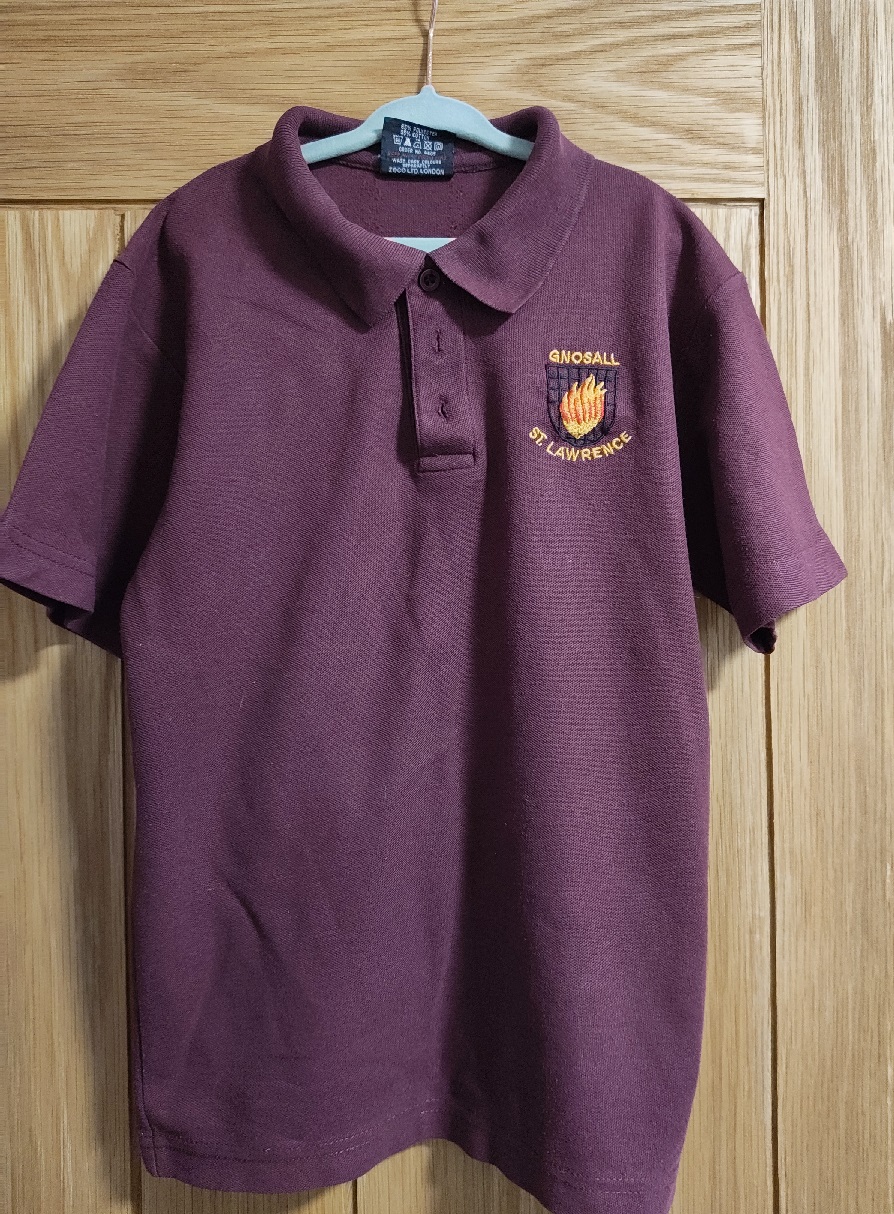 Branded PE top, age 11+