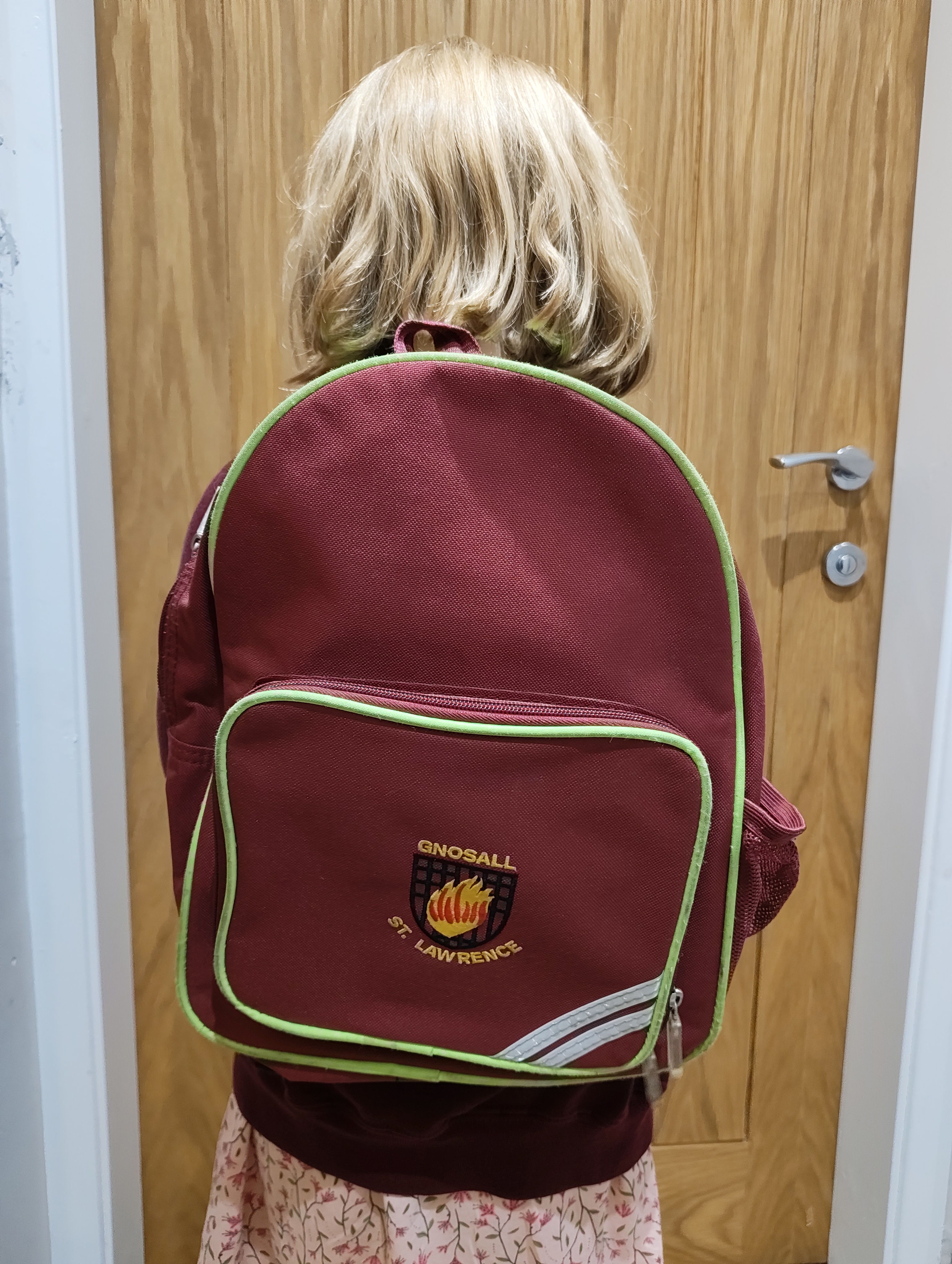 Branded School Bag, age One Size